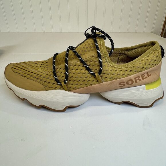 Sorel Kinetic Impact Shoe Woman's  Lace Mesh Chunky Sole Sz 9.5 Eu‎ 40.5 READ - Picture 6 of 11